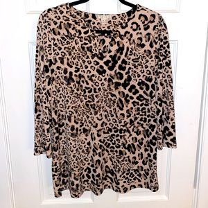 Leopard Print Top